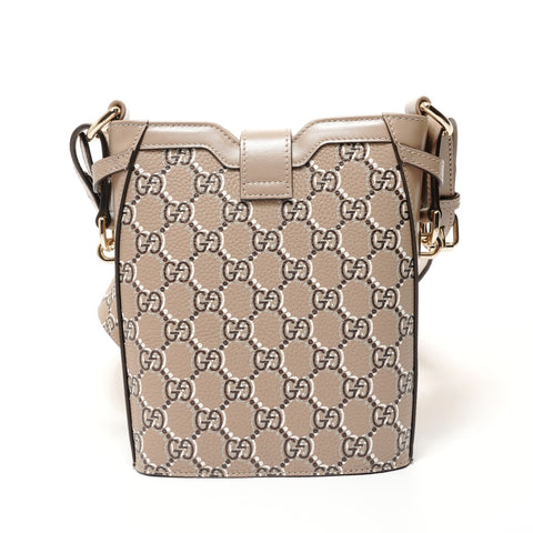 GUCCI GG Shadow Mini Bucket Shoulder Bag beige WS28236