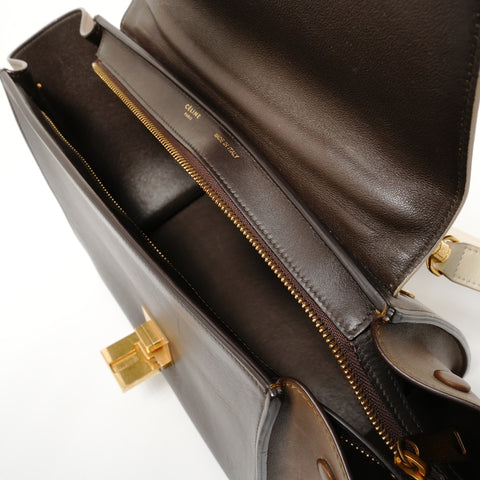 CELINE Trapeze Small 2-Way Leather Handbag multicolor WS28237
