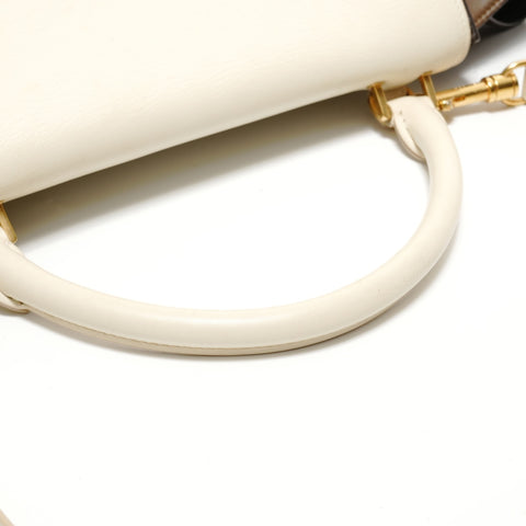 CELINE Trapeze Small 2-Way Leather Handbag multicolor WS28237