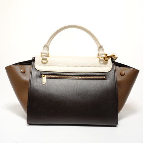 CELINE Trapeze Small 2-Way Leather Handbag multicolor WS28237