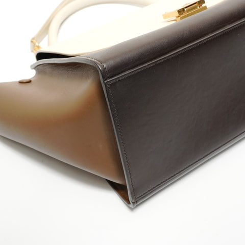 CELINE Trapeze Small 2-Way Leather Handbag multicolor WS28237