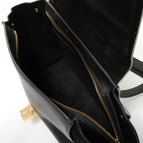 CELINE Trapeze 2-Way Suede Handbag multicolor WS28238