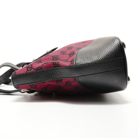 GUCCI GG canvas Handbag Red WS28239