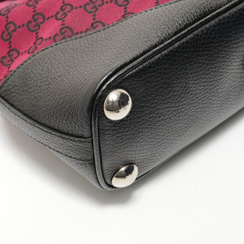GUCCI GG canvas Handbag Red WS28239