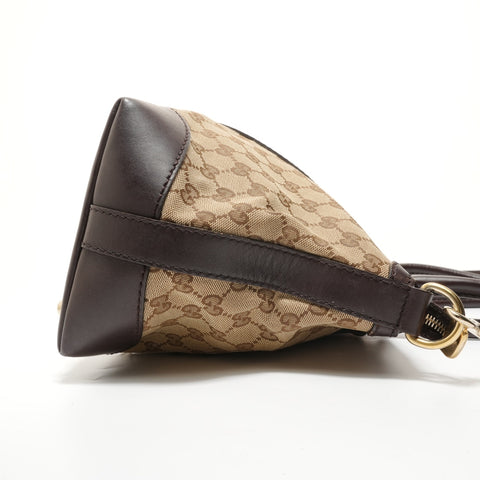 GUCCI GG Canvas Sherry Line 2-way Shoulder Bag beige WS28242