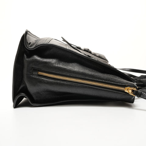 PRADA Etiquette Shopping 2-Way Leather Shoulder Bag black WS28243