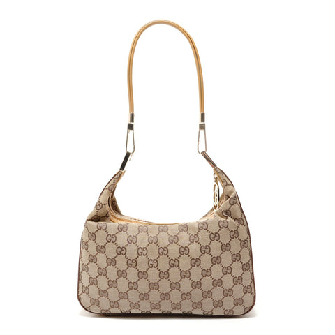 GUCCI GG canvas Shoulder Bag beige WS28245
