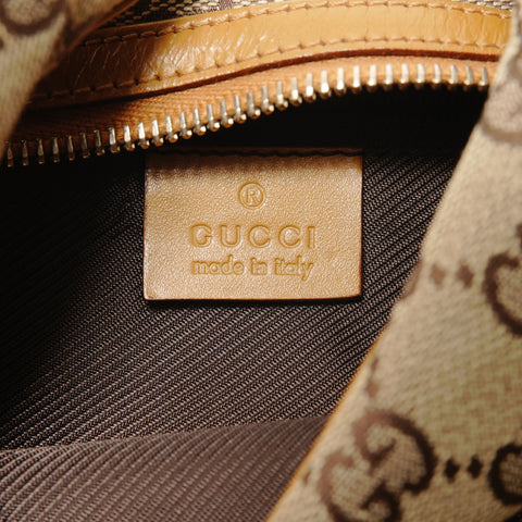 GUCCI GG canvas Shoulder Bag beige WS28245