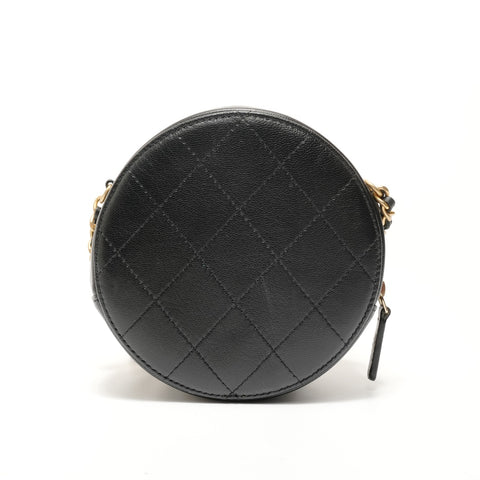 CHANEL 29th series Matelass Pearl Shoulder Bag black WS28248