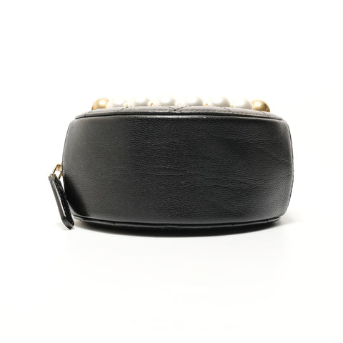 CHANEL 29th series Matelass Pearl Shoulder Bag black WS28248