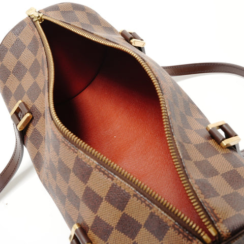 LOUIS VUITTON Damier Papillon 30, made in 2005. Shoulder Bag Brown WS28249