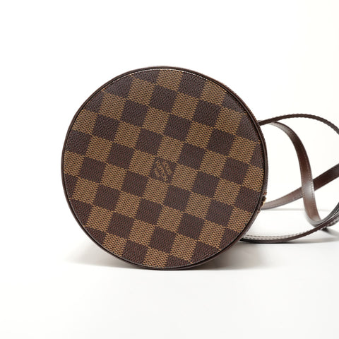 LOUIS VUITTON Damier Papillon 30, made in 2005. Shoulder Bag Brown WS28249