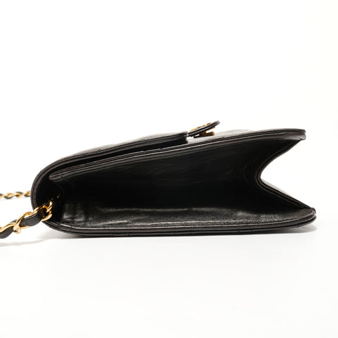 CHANEL No. 3 Push-lock Matelass Shoulder Bag black WS28251