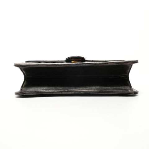CHANEL No. 3 Push-lock Matelass Shoulder Bag black WS28251