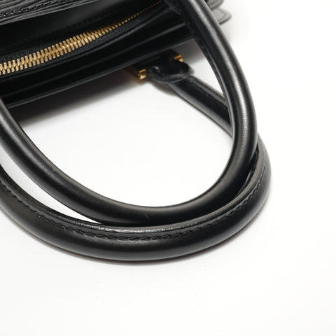 LOUIS VUITTON 2001 Pont Neuf Epi Handbag black WS28254