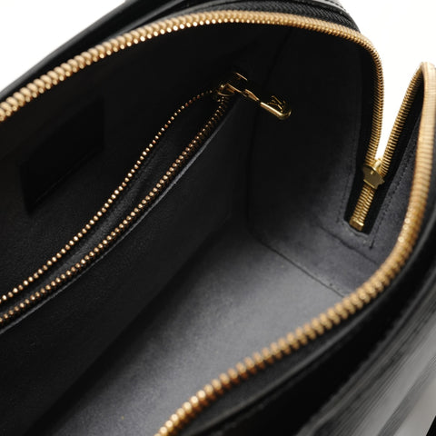 LOUIS VUITTON 2001 Pont Neuf Epi Handbag black WS28254