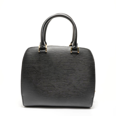 LOUIS VUITTON 2001 Pont Neuf Epi Handbag black WS28254