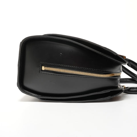 LOUIS VUITTON 2001 Pont Neuf Epi Handbag black WS28254