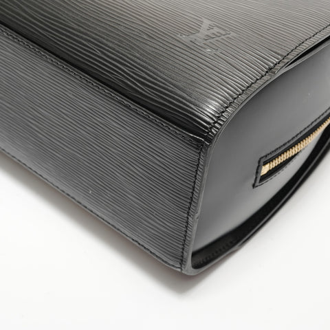 LOUIS VUITTON 2001 Pont Neuf Epi Handbag black WS28254