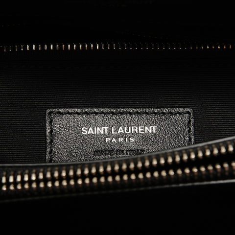 YVES SAINT LAURENT YSL Lulu Leather 2-way Shoulder Bag black WS28256