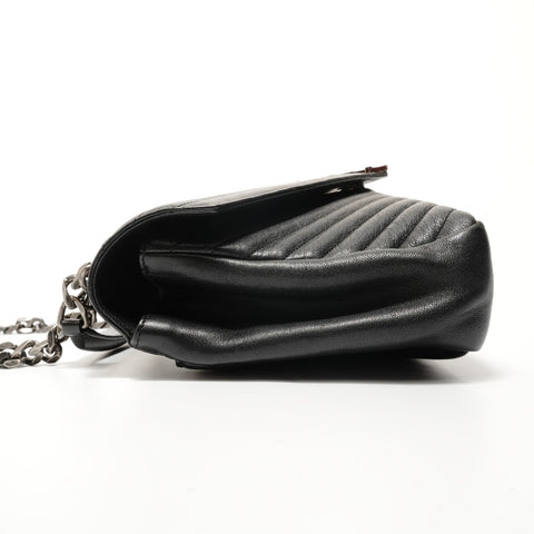 YVES SAINT LAURENT YSL College 2-way Shoulder Bag black WS28258