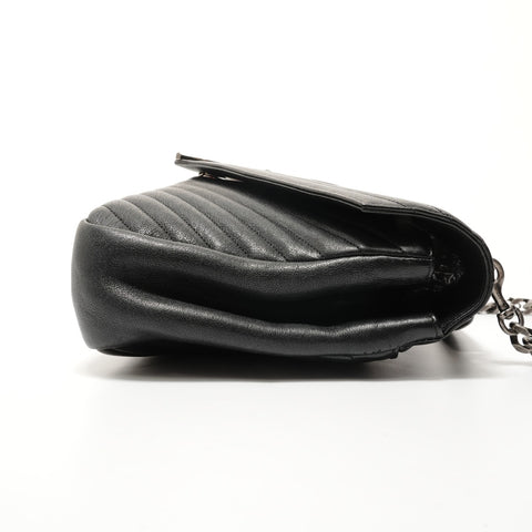 YVES SAINT LAURENT YSL College 2-way Shoulder Bag black WS28258