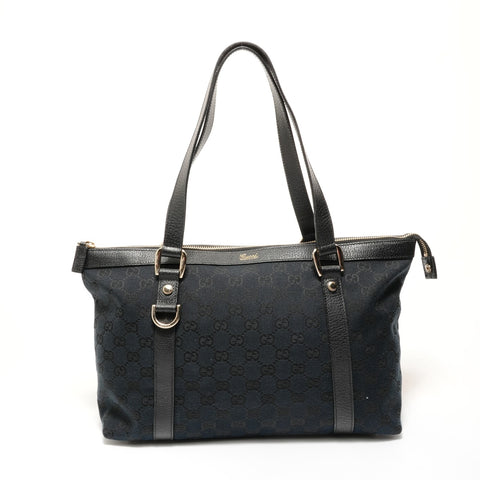 GUCCI GG canvas Shoulder Bag black WS28260
