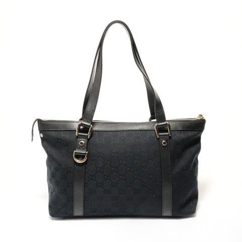 GUCCI GG canvas Shoulder Bag black WS28260