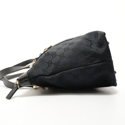 GUCCI GG canvas Shoulder Bag black WS28260