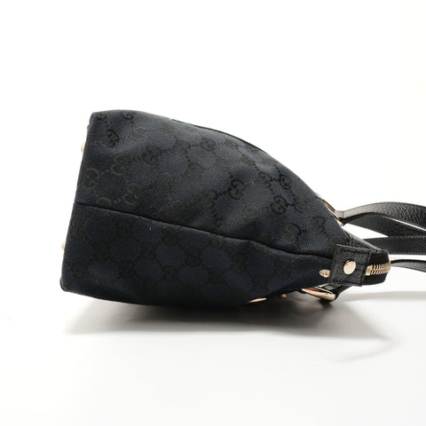 GUCCI GG canvas Shoulder Bag black WS28260