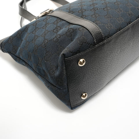 GUCCI GG canvas Shoulder Bag black WS28260