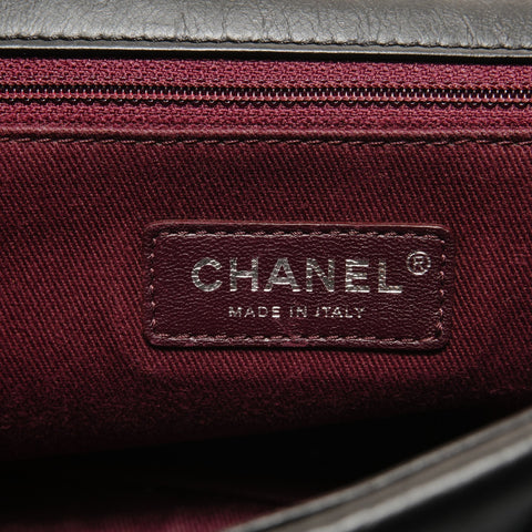 CHANEL Series 23 Matelass Tweed 2-Way Bag Shoulder Bag black WS28261