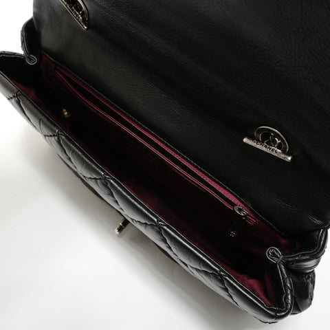 CHANEL Series 23 Matelass Tweed 2-Way Bag Shoulder Bag black WS28261