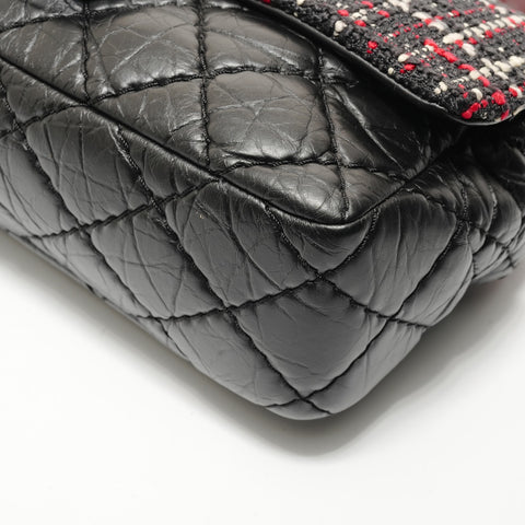 CHANEL Series 23 Matelass Tweed 2-Way Bag Shoulder Bag black WS28261