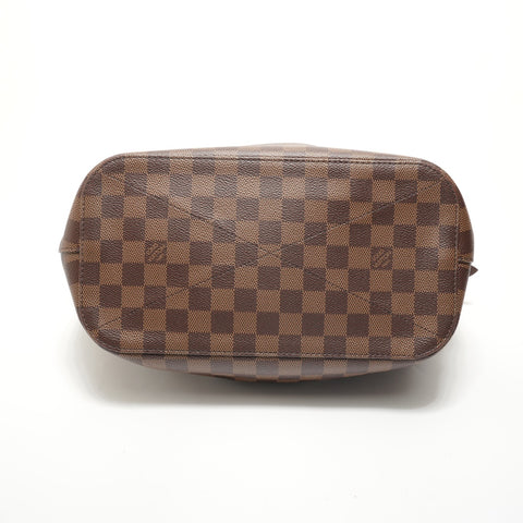 LOUIS VUITTON 2018 Damier Ebene Siena MM Handbag Brown WS28279