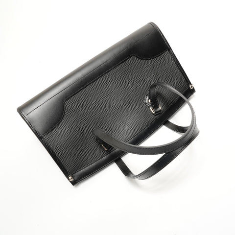 LOUIS VUITTON Epi Madeleine PM, made in 2008. Shoulder Bag black WS28280