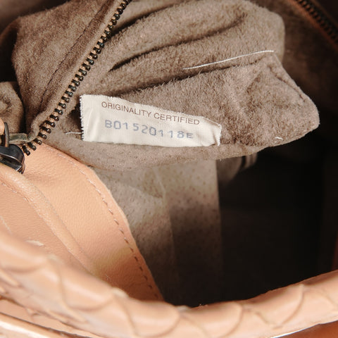 BOTTEGAVENETA INTRECCIATO leather Handbag beige WS28282