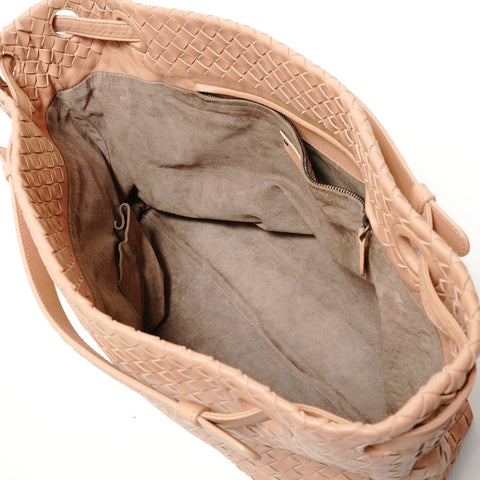 BOTTEGAVENETA INTRECCIATO leather Handbag beige WS28282