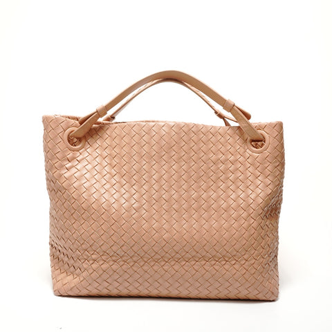 BOTTEGAVENETA INTRECCIATO leather Handbag beige WS28282