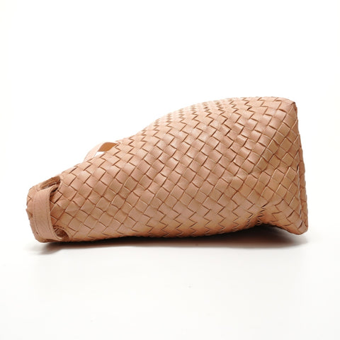 BOTTEGAVENETA INTRECCIATO leather Handbag beige WS28282