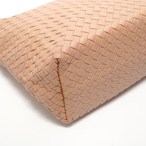 BOTTEGAVENETA INTRECCIATO leather Handbag beige WS28282