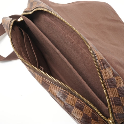 LOUIS VUITTON Shelton MM Damier, made in 2012 Shoulder Bag Brown WS28283