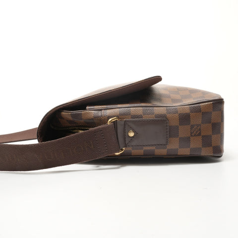LOUIS VUITTON Shelton MM Damier, made in 2012 Shoulder Bag Brown WS28283