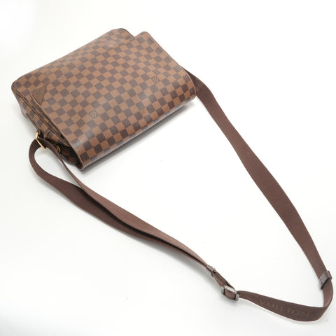 LOUIS VUITTON Shelton MM Damier, made in 2012 Shoulder Bag Brown WS28283