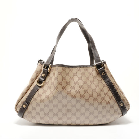GUCCI GG Crystal Abby Tote Bag beige WS28286