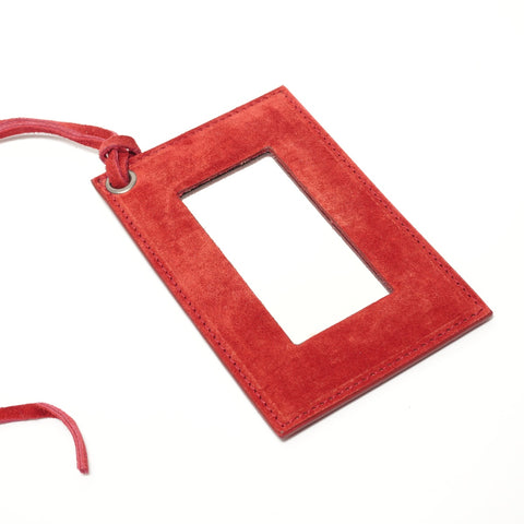 BALENCIAGA Suede The Work Handbag Red WS28290