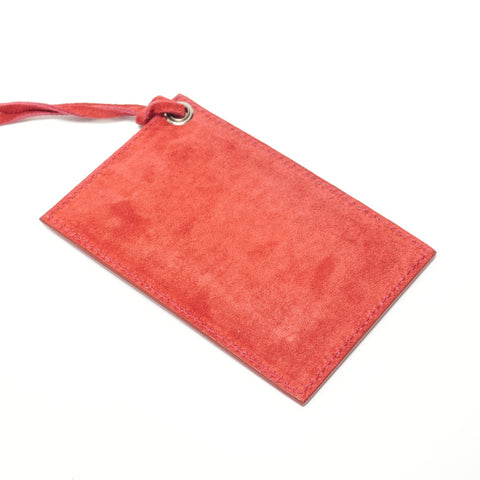 BALENCIAGA Suede The Work Handbag Red WS28290