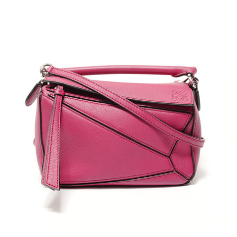 LOEWE Puzzle bag anagram Shoulder Bag pink WS28292