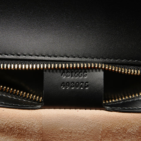 GUCCI sherry line sylvie Handbag black WS28298