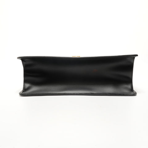 GUCCI sherry line sylvie Handbag black WS28298